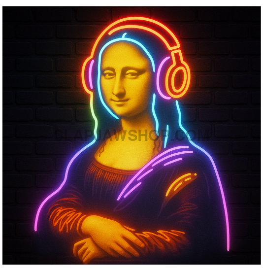 NEON MONA 8x10 WALL PRINT Wall Print