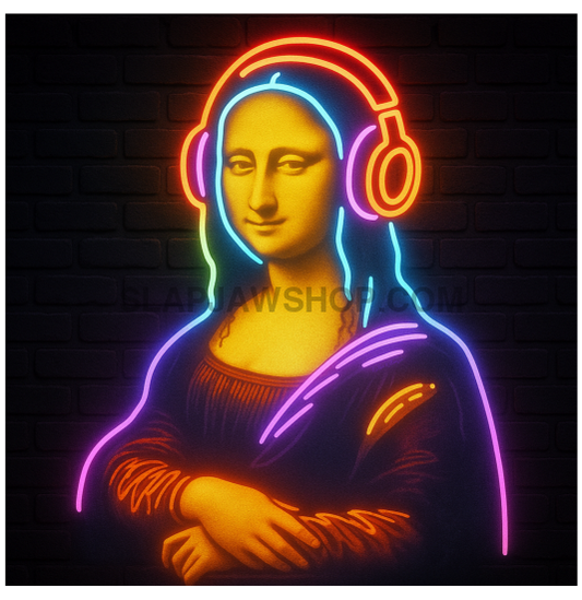 NEON MONA 8x10 WALL PRINT Wall Print