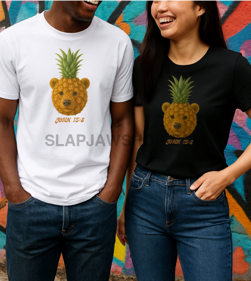PINEAPPLE BEAR T SHIRT T Shirt
