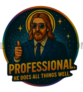 PROFESSIONAL JESUS 11x14 WALL PRINT Wall Print