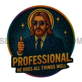 PROFESSIONAL JESUS 8x10 WALL PRINT Wall Print