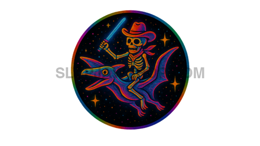 PTEREDADCTYL & SKELETON 11x14 WALL PRINT Wall Print