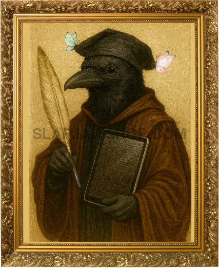 RAVEN SCRIBE 11x14 WALL PRINT Wall Print