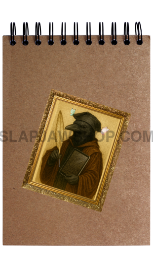 RAVEN SCRIBE Vinyl Sticker: Large-Sized Bold Graphic Decal — Weatherproof Gloss — Eye-Catching Art Vinyl Sticker