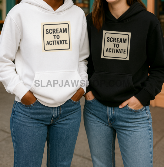 SCREAM TO ACTIVATE HOODIE Hoodie