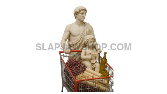 SHOPPING STATUES 11x14 WALL PRINT Wall Print