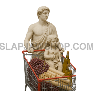 SHOPPING STATUES 8x10 WALL PRINT Wall Print