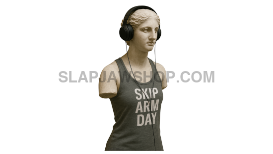 SKIP ARM DAY 11x14 WALL PRINT Wall Print