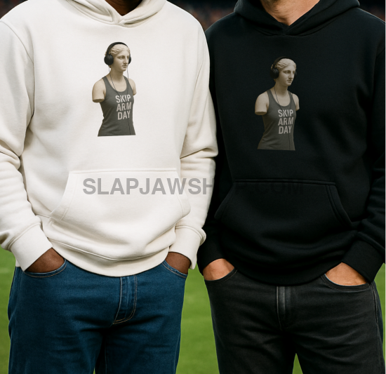 SKIP ARM DAY HOODIE Hoodie