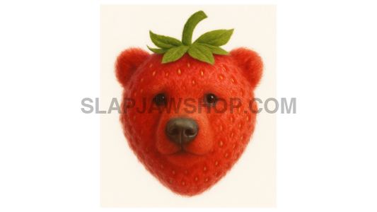 STRAWBERRY BEAR 11x14 WALL PRINT Wall Print