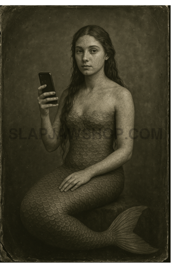 THE SOCIAL SIREN 11x14 WALL PRINT Wall Print