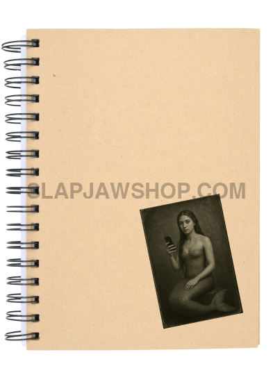 THE SOCIAL SIREN Vinyl Sticker: Large-Sized Bold Graphic Decal — Weatherproof Gloss — Eye-Catching Art Vinyl Sticker