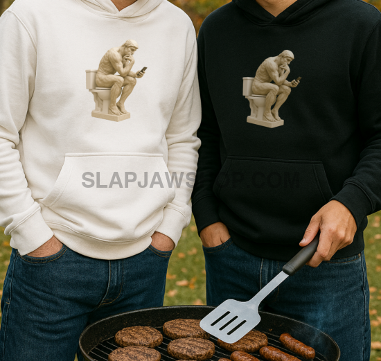 THRONE SCROLLING THINKER HOODIE Hoodie