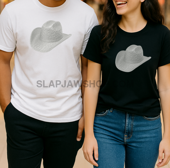 TINFOIL COWBOY HAT T SHIRT T Shirt