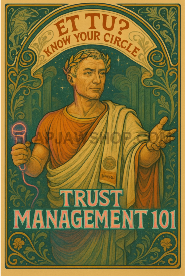TRUST MANAGEMENT 101 11x14 WALL PRINT Wall Print