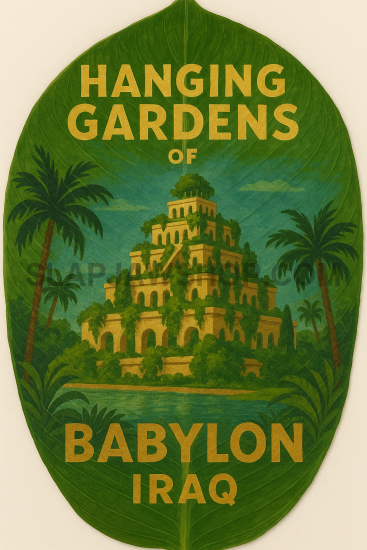 VISIT BABYLON 11x14 WALL PRINT Wall Print