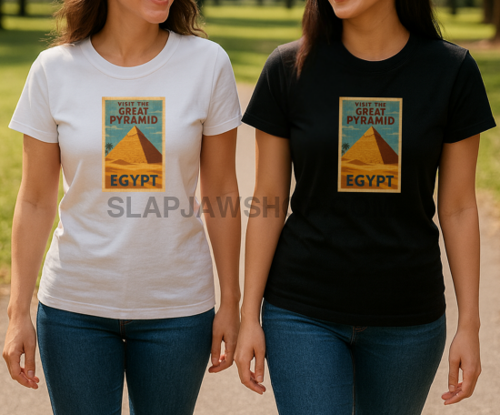 VISIT THE PYRAMIDS T-SHIRT T-Shirt