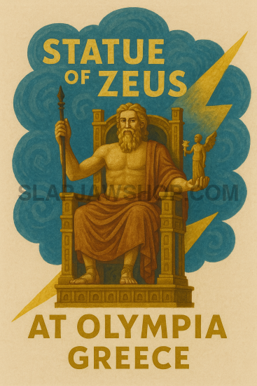VISIT ZEUS VINYL STICKER Vinyl Sticker