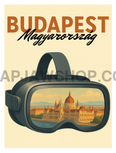 VR VISIT BUDAPEST 11x14 WALL PRINT Wall Print