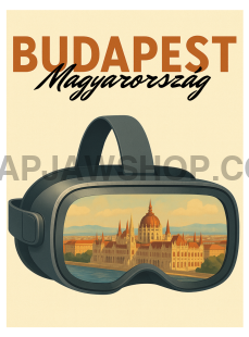 VR VISIT BUDAPEST 8x10 WALL PRINT Wall Print