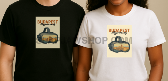 VR VISIT BUDAPEST T SHIRT T Shirt