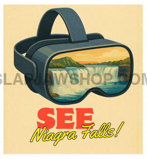 VR VISIT NIAGARA 8x10 WALL PRINT Wall Print