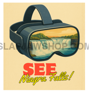 VR VISIT NIAGARA VINYL STICKER Vinyl Sticker