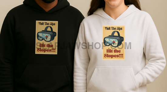 VR VISIT THE ALPS HOODIE Hoodie