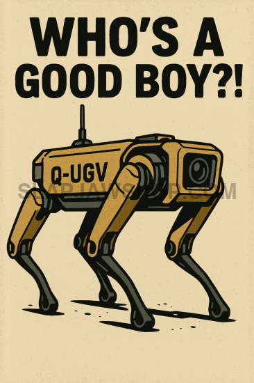 WHO’S A GOOD BOY 11x14 WALL PRINT Wall Print