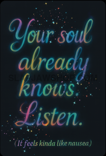 YOUR SOUL KNOWS NAUSEA 11x14 WALL PRINT Wall Print