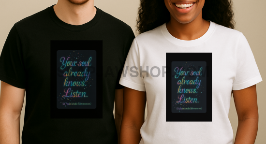 YOUR SOUL KNOWS NAUSEA T SHIRT T Shirt